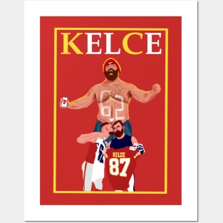 Kelce Brother : Travis KELCE x Jason kelce Posters and Art